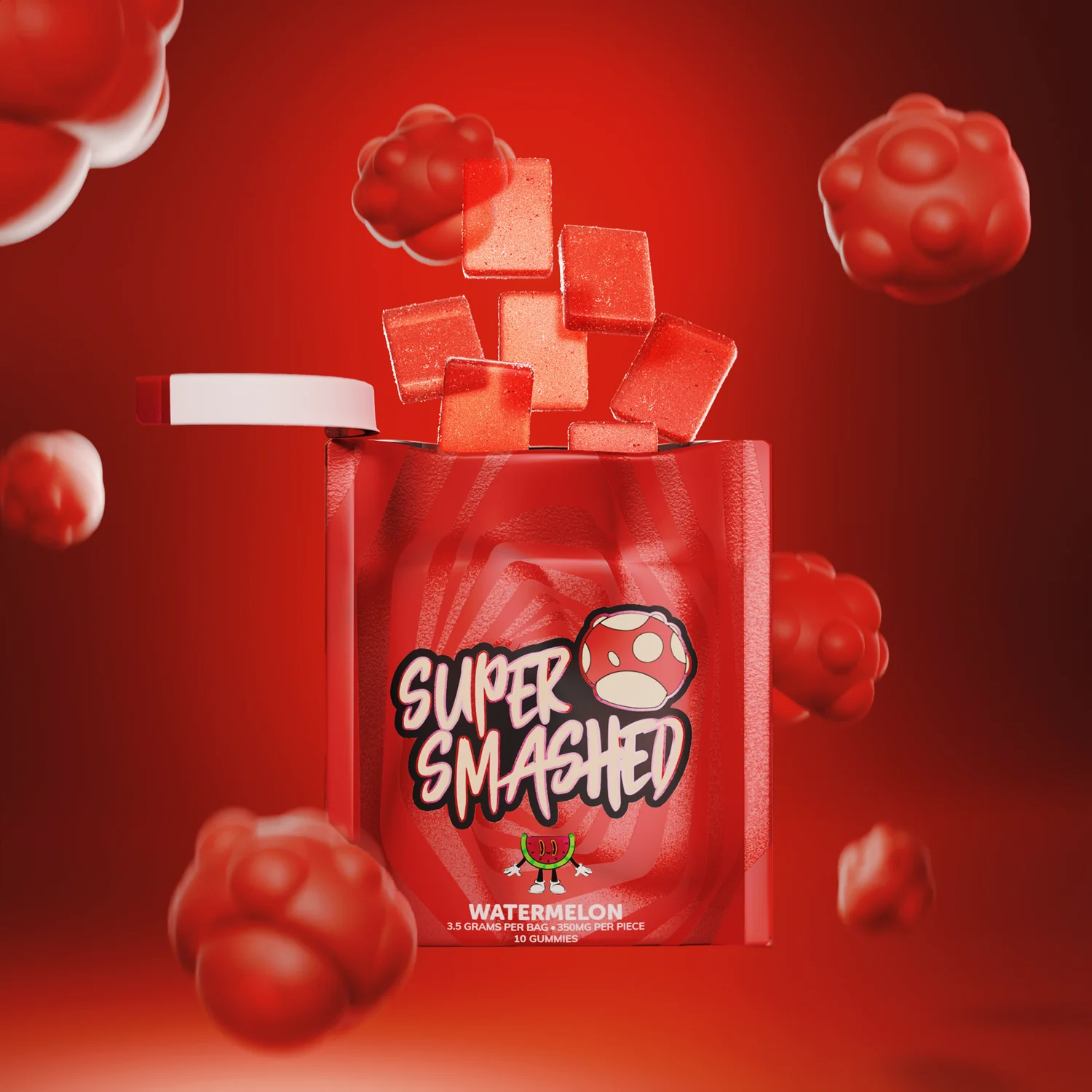 SUPER SMASHED MUSHROOM GUMMIES